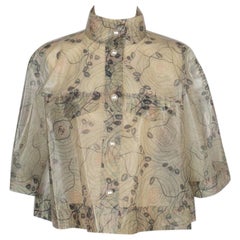 Camicia Chanel in vinile trasparente, 2012