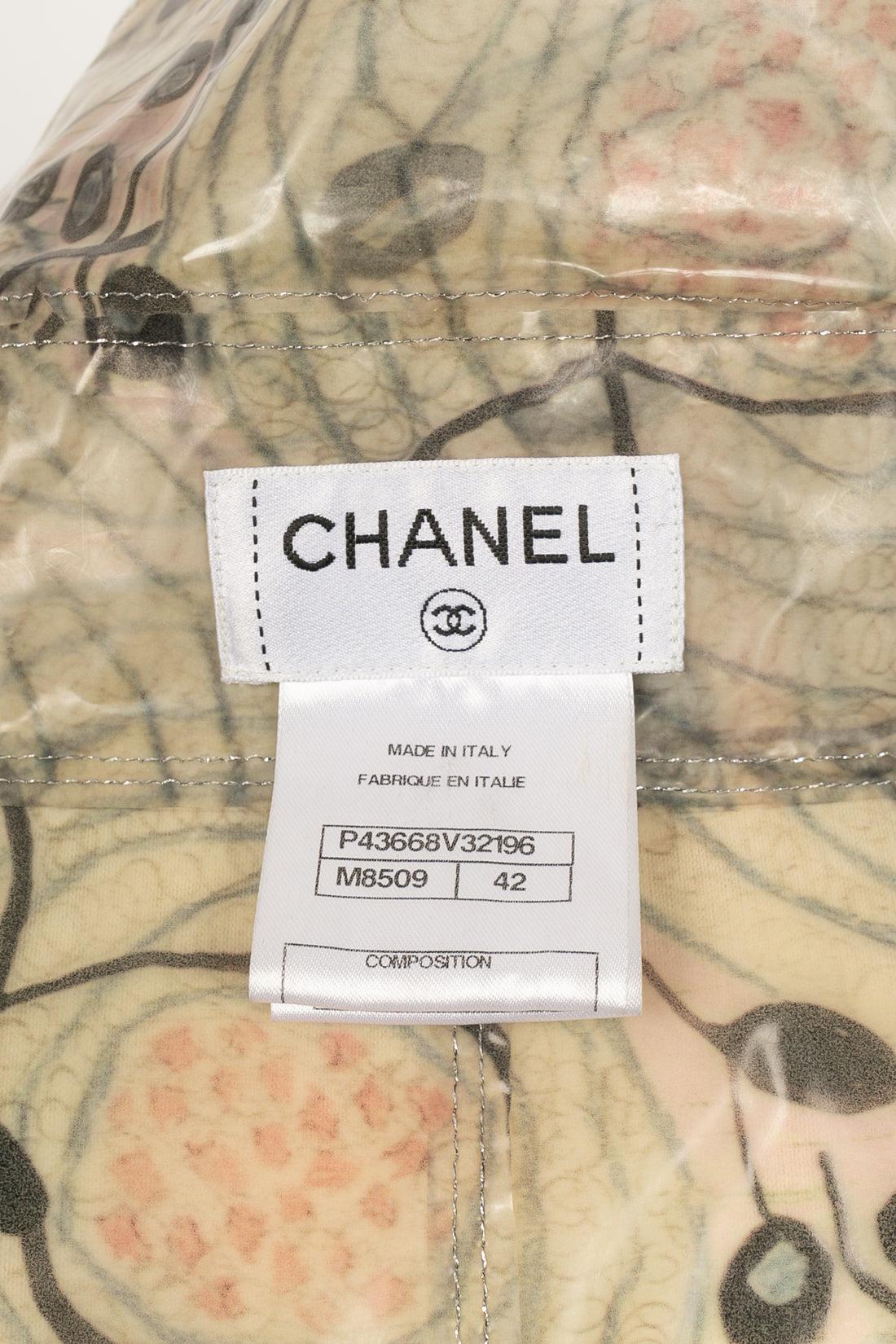Camicia in vinile trasparente Chanel, primavera 2012 in vendita 6