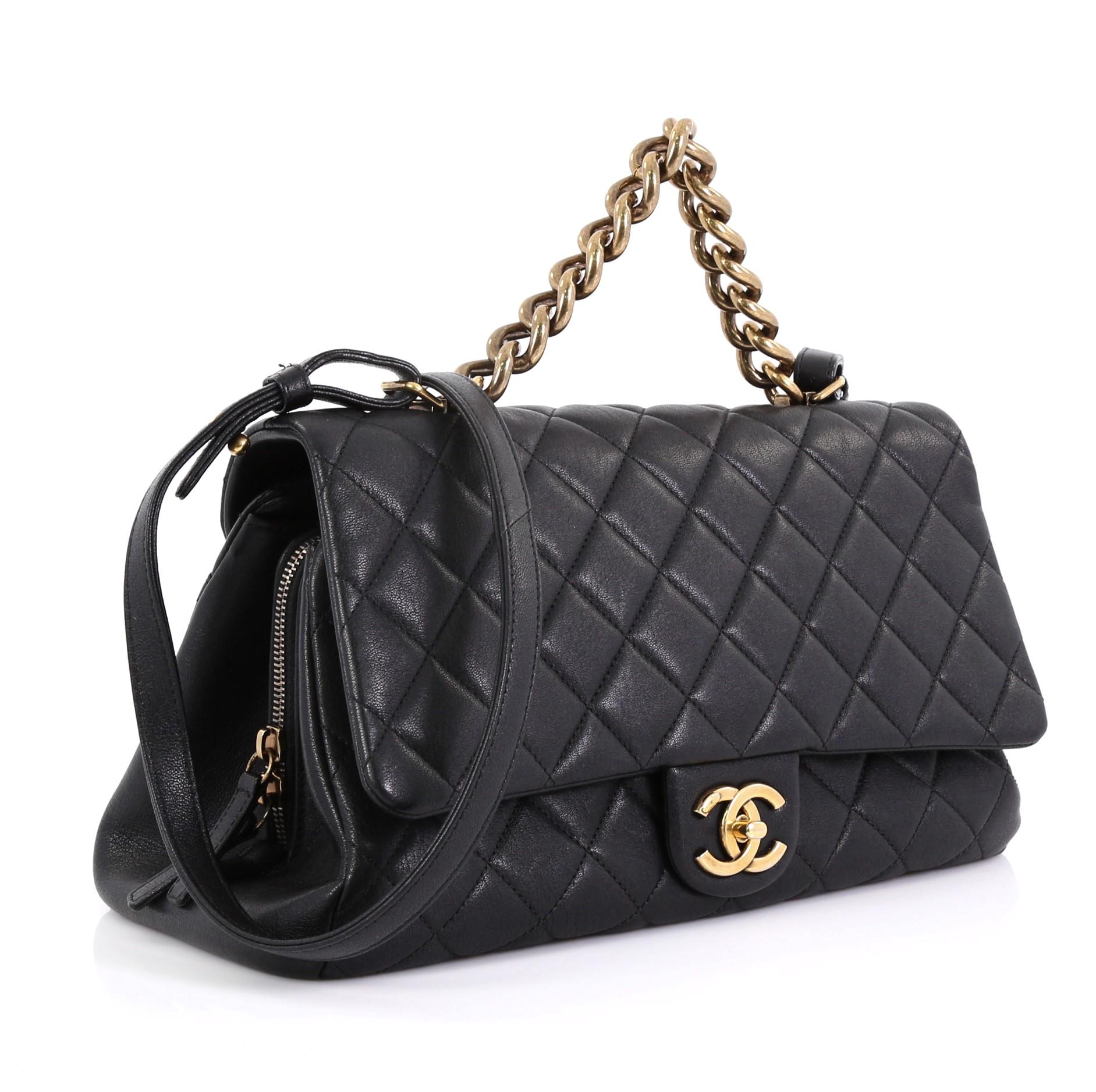 Chanel trapezio bag store