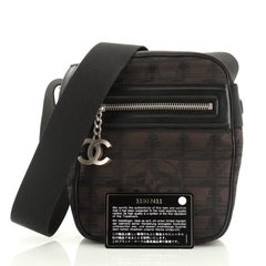 Chanel Travel Line Crossbody Bag Nylon Mini