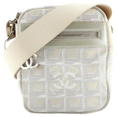 Chanel Travel Line Crossbody Bag Nylon Mini