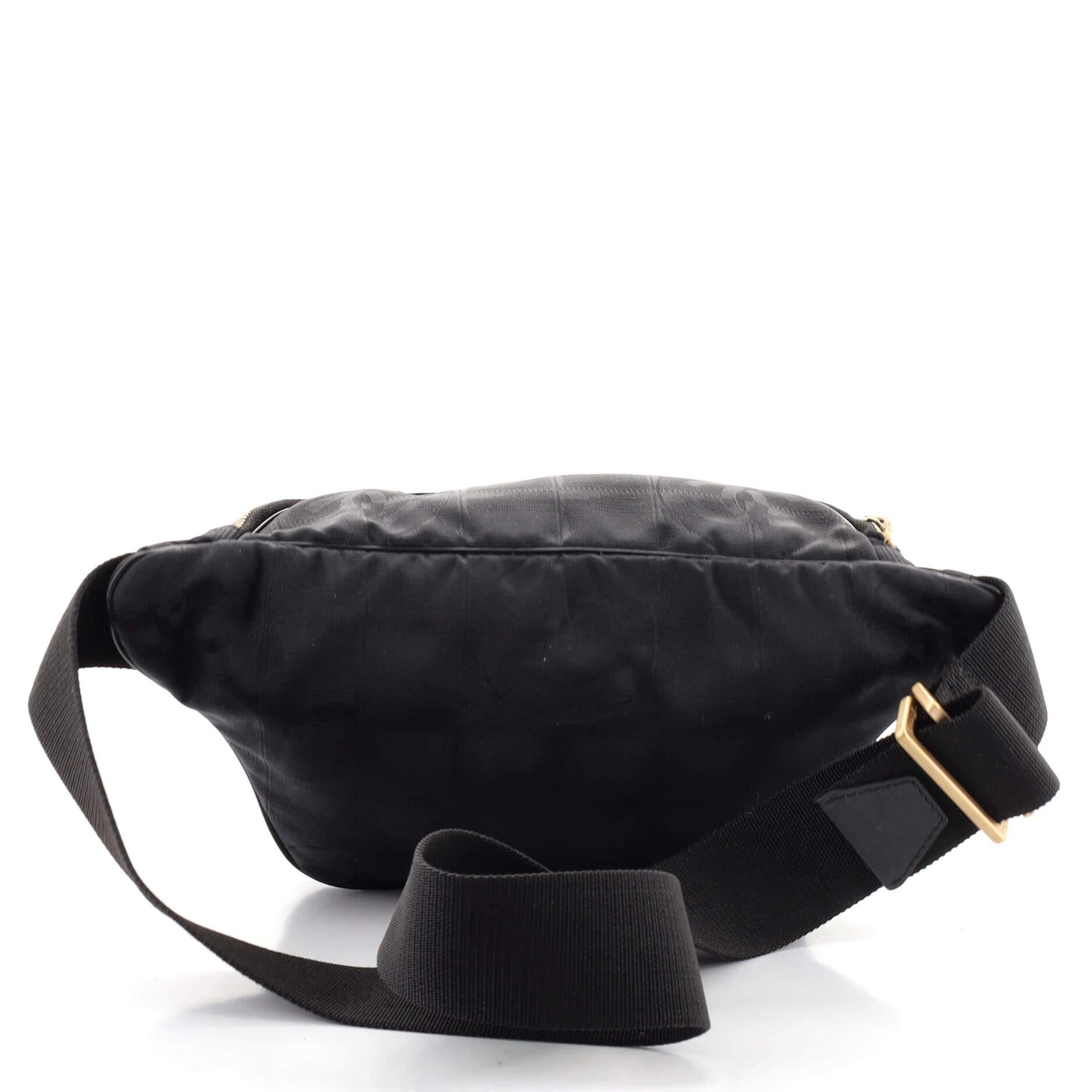 chanel nylon waist bag