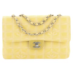 Chanel Travel Line Flap Bag Nylon Medium