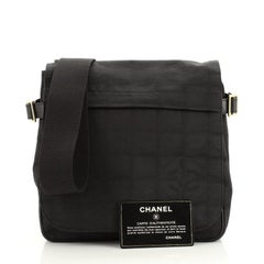 Chanel Travel Line Messenger Bag Nylon Mini