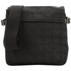 Chanel Travel Line Messenger Bag Nylon Mini