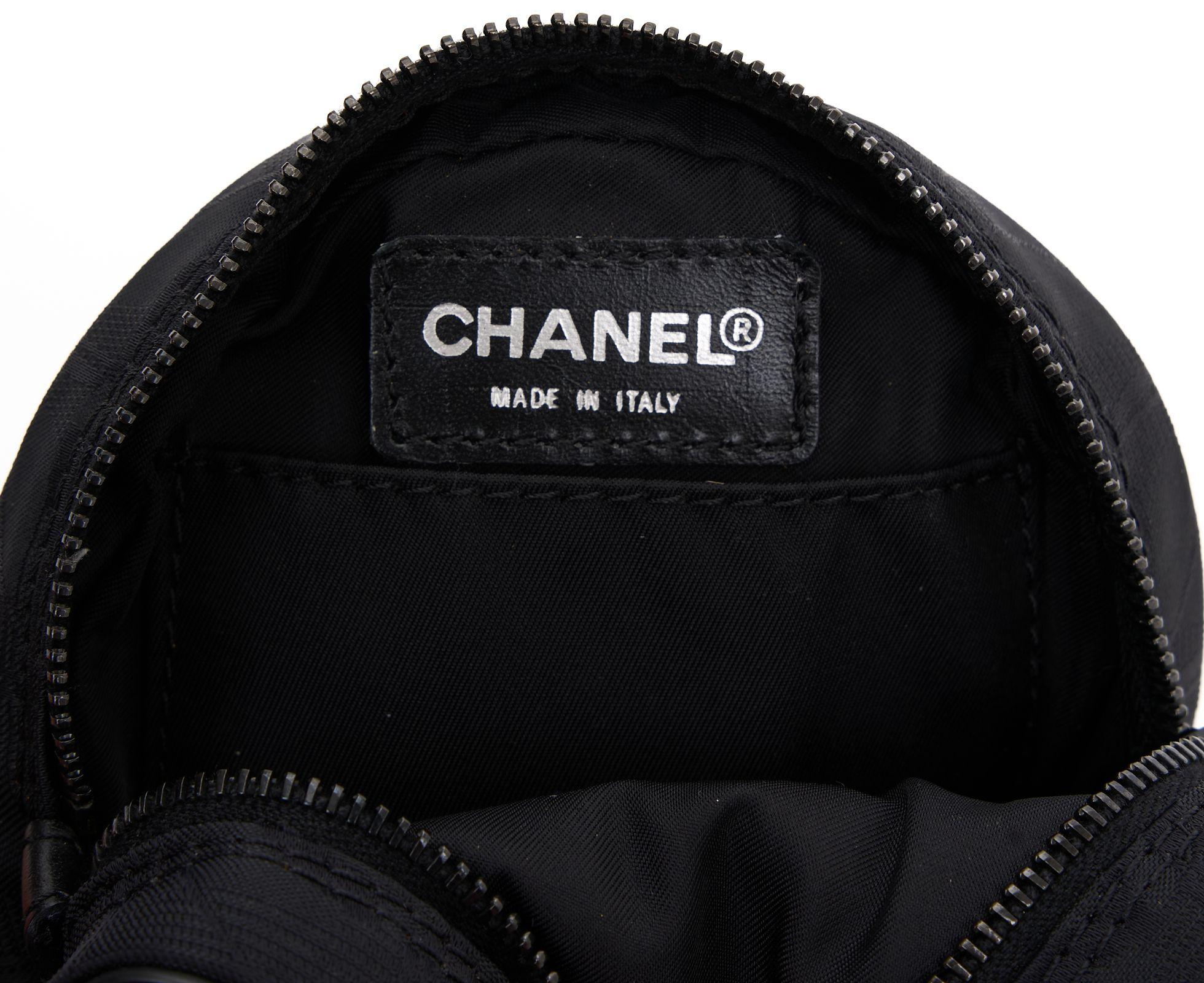 Chanel Reiselinie, rundes Handgelenk aus Nylon Damen im Angebot