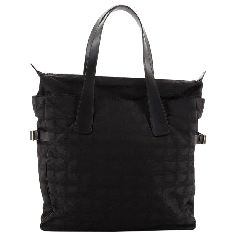 Chanel Travel Line Tote Nylon Large
