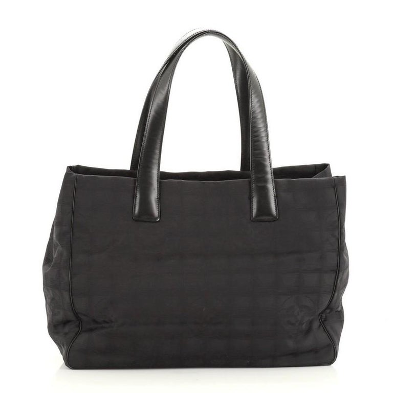 Chanel Travel Line Tote Nylon Small at 1stDibs  chanel tote nylon, chanel  travel line tote bag