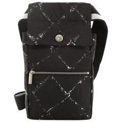 Chanel Travel Line Waist Bag Printed Nylon Small (sac de taille en nylon imprimé)