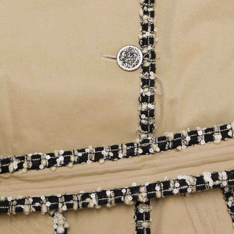 Chanel Trench Coat Size FR44 Spring 2004 1