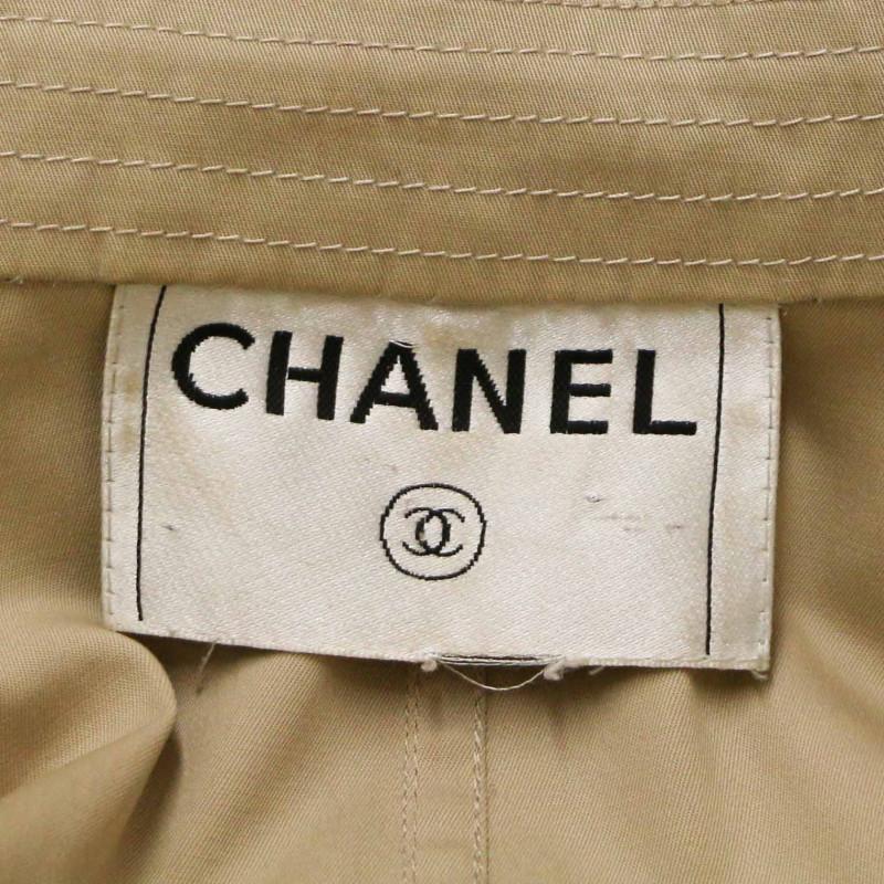 Chanel Trench Coat Size FR44 Spring 2004 4