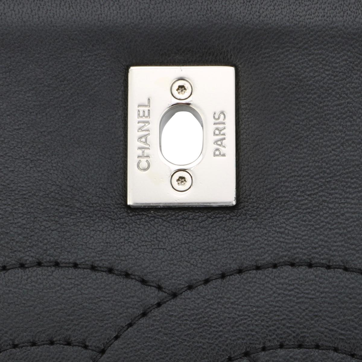 CHANEL Trendy CC Bag Medium Black Lambskin Silver Hardware 2017 7