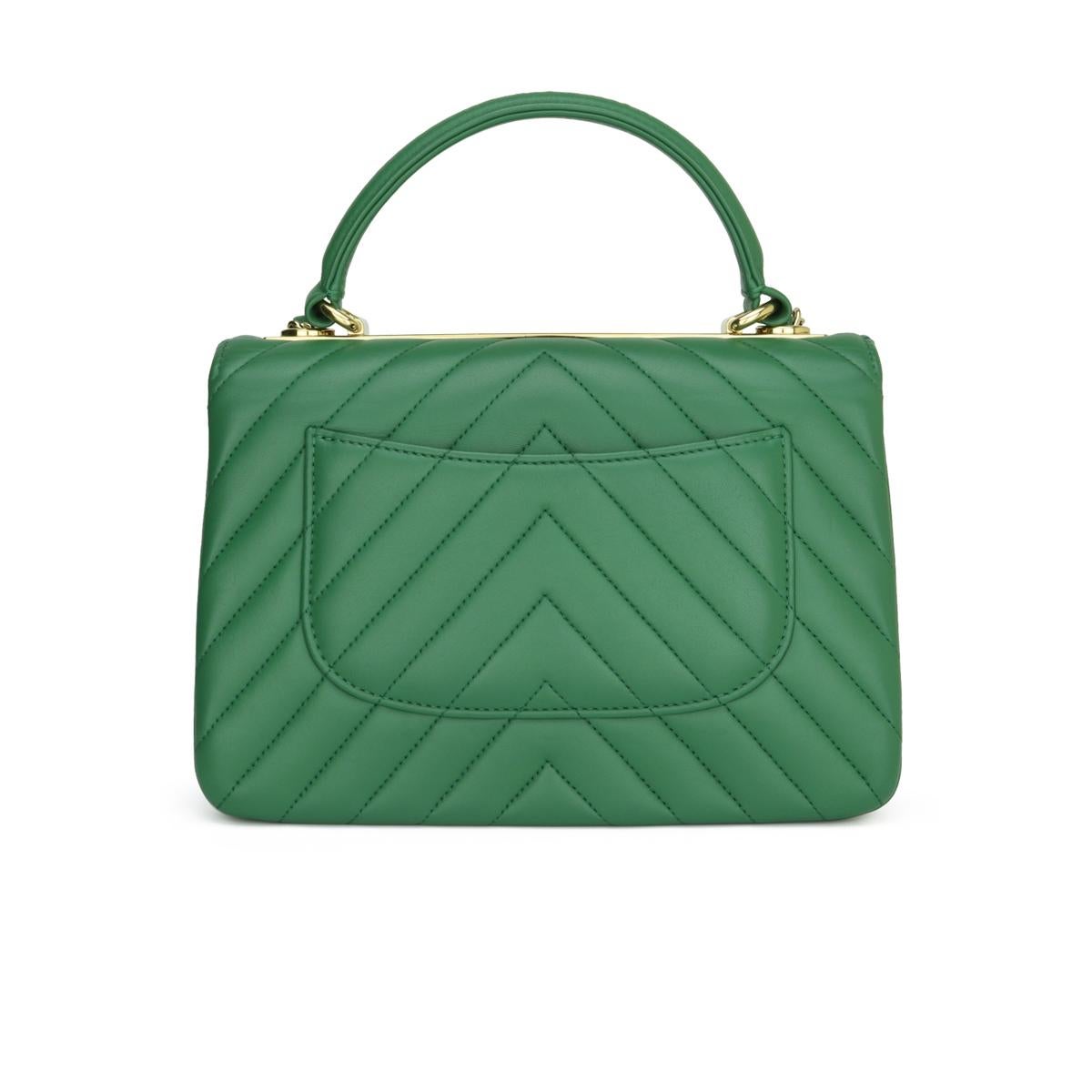 green chanel bag
