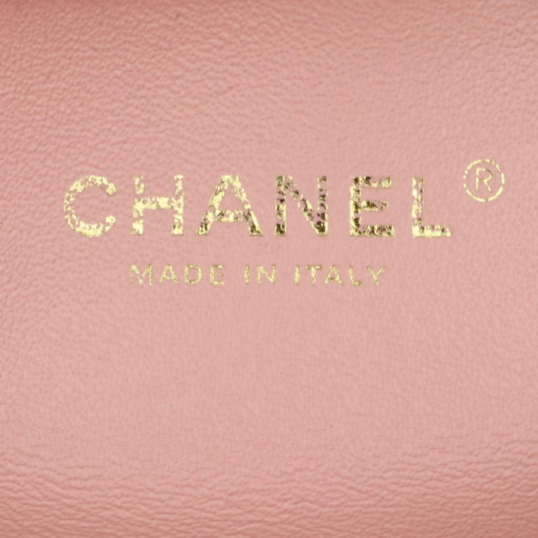 Pale Baby Pink Chanel Leather Bag — Harriett's Closet
