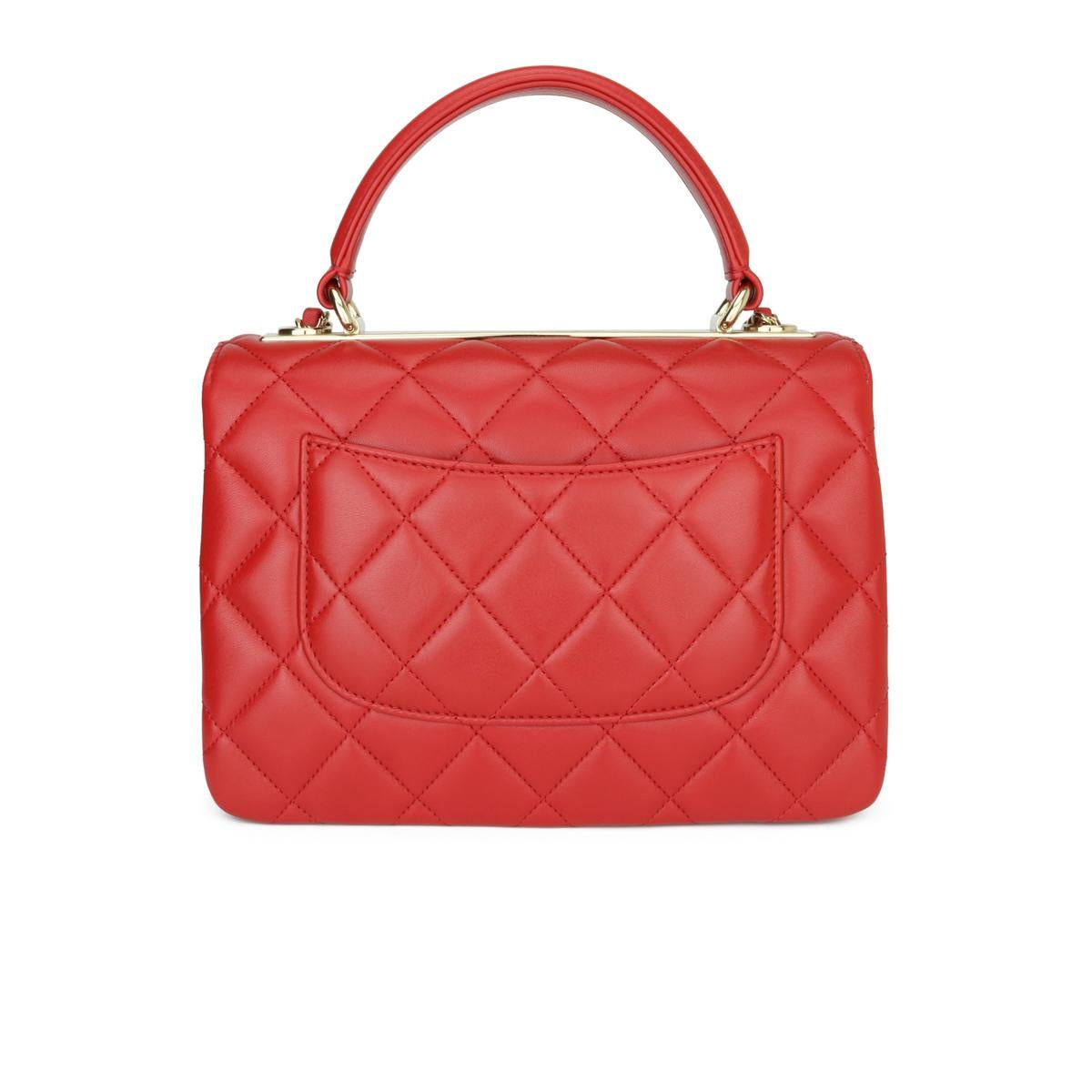 chanel trendy cc red