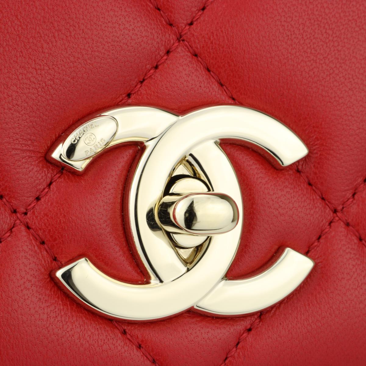 chanel red bag 2020