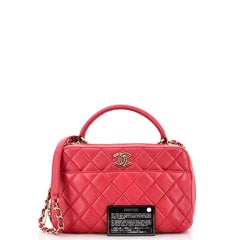 Chanel Trendy CC Bowling Bag Quilted Lambskin Medium