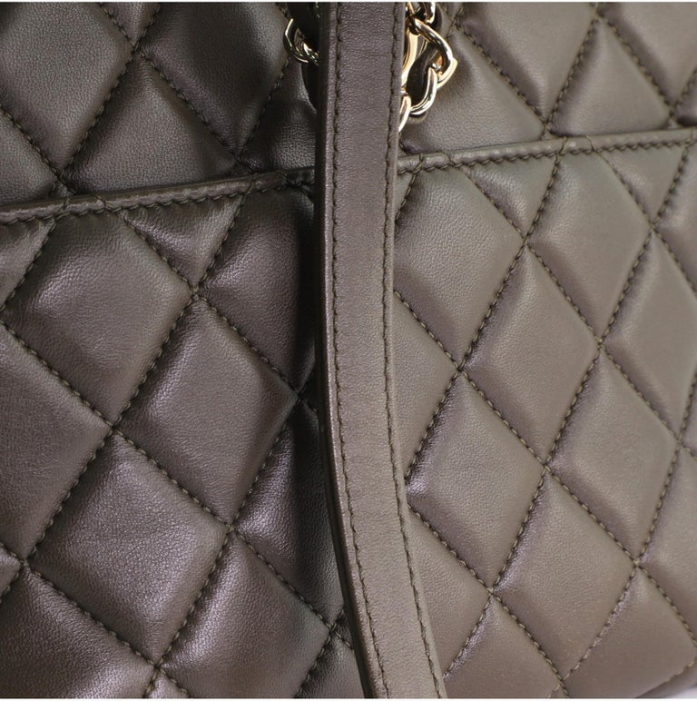 Chanel Trendy CC Bowling Bag Quilted Lambskin Medium at 1stDibs