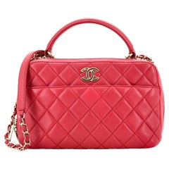 Chanel Trendy CC Bowling Bag Quilted Lambskin Mini