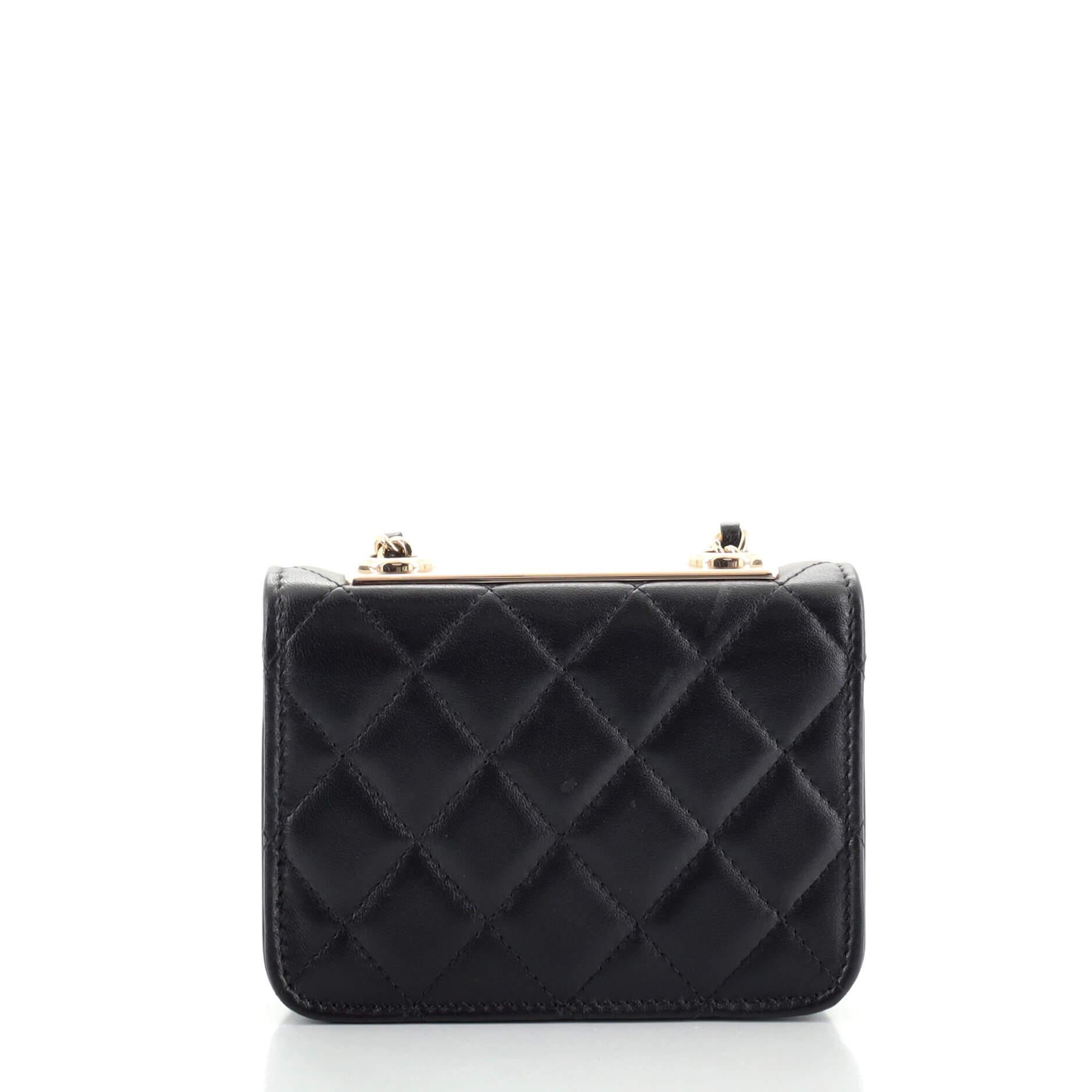 chanel trendy cc clutch with chain