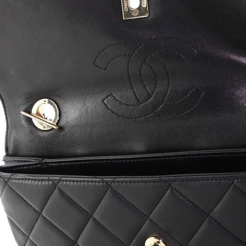 Women's or Men's Chanel Trendy CC Flap Bag Quilted Lambskin Medium