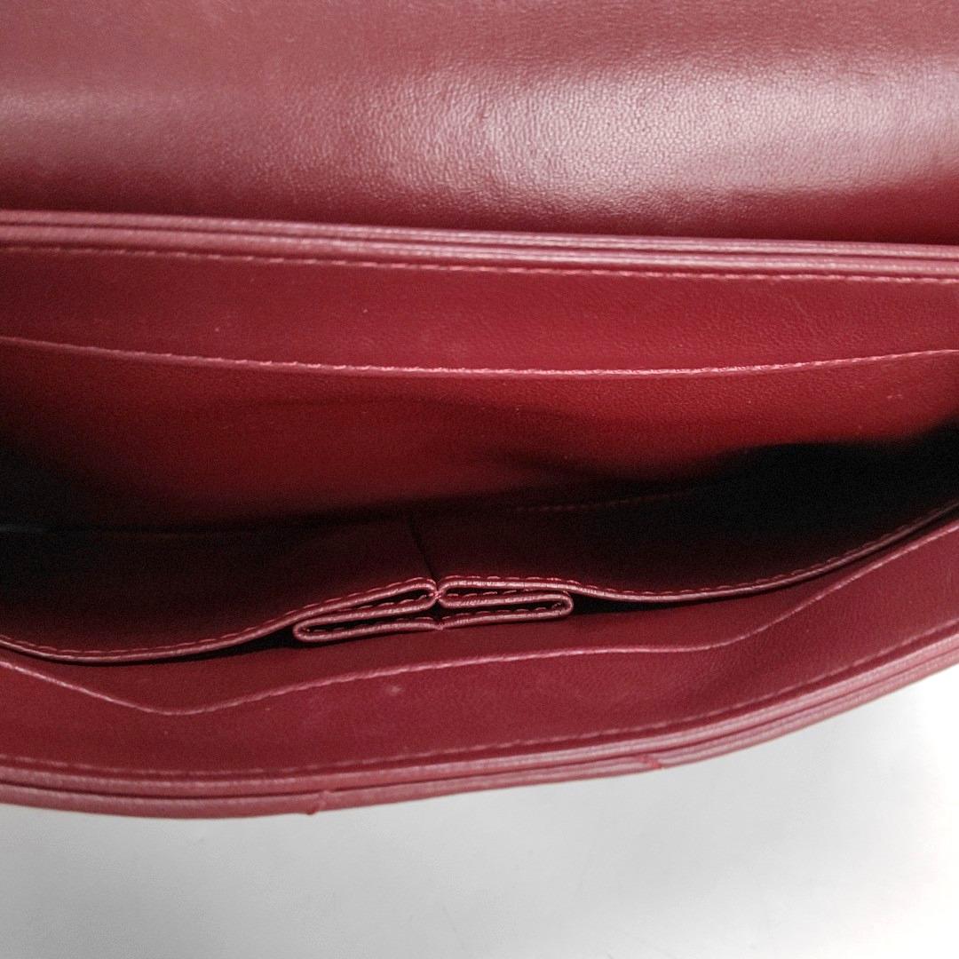 Chanel Trendy CC Flap Crossbody Bag Medium Lammfell Leder Burgund, 2019 1