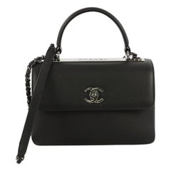 Chanel Trendy CC Top Handle Bag Kalbsleder Klein