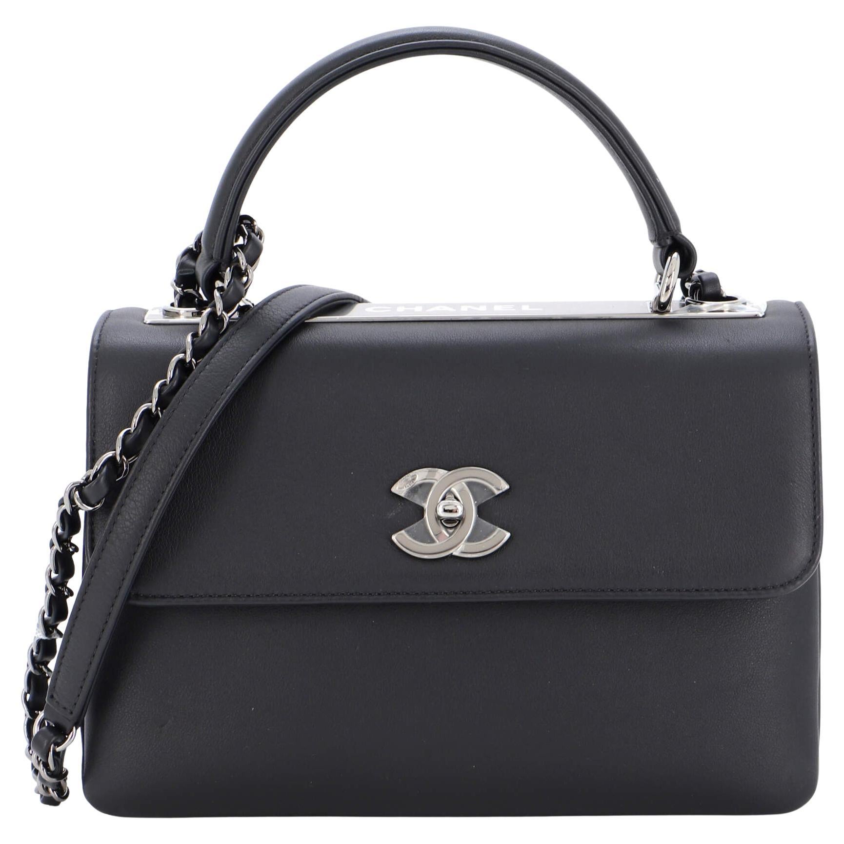 Chanel Trendy Cc Top Handle Bag - 18 For Sale on 1stDibs