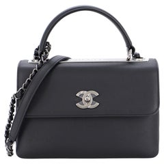 Chanel Trendy CC Top Handle Bag Calfskin Small