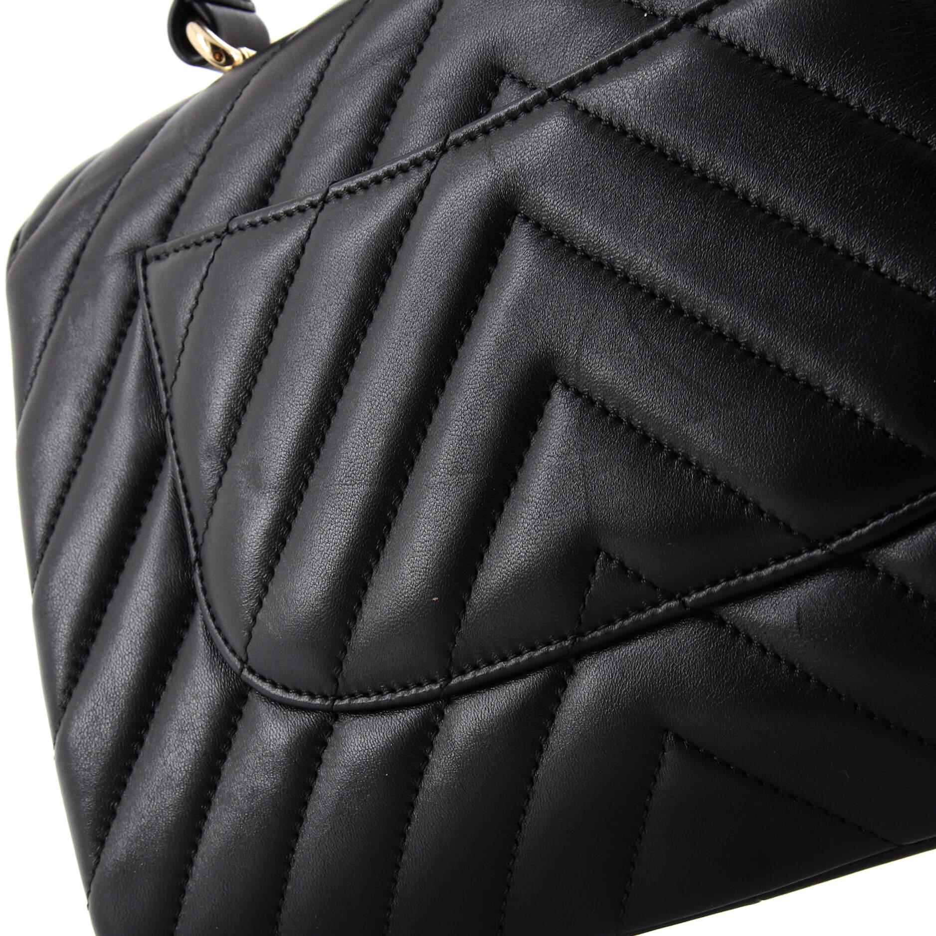 Chanel Trendy CC Top Handle Bag Chevron Lambskin Small 6