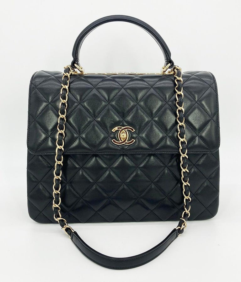 Chanel Trendy CC Top Handle Bag For Sale at 1stDibs