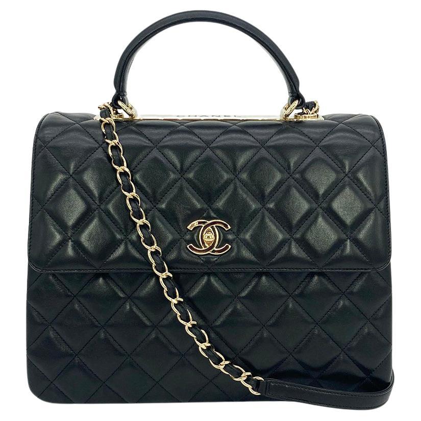 Chanel Trendy CC Top Handle Bag For Sale at 1stDibs
