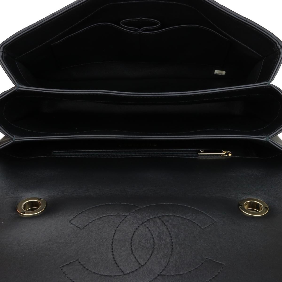 CHANEL Trendy CC Top Handle Bag Medium Black Lambskin with Gold Hardware 2018 8