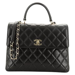 Chanel Trendy CC Top Handle Bag Quilted Lambskin Large