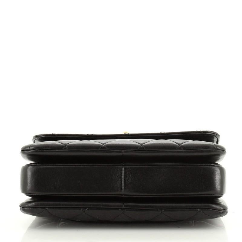 Chanel Trendy CC Top Handle Bag Quilted Lambskin Small In Good Condition In NY, NY