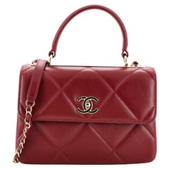 Chanel Trendy CC Top Handle Bag Quilted Lambskin Small