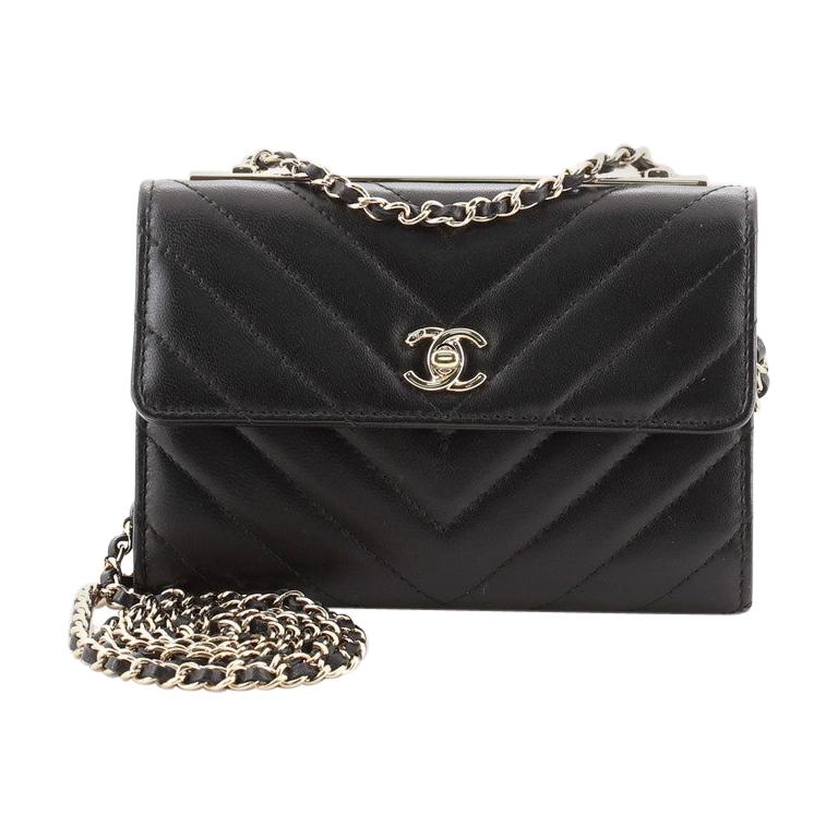 chanel chain in wallet purse