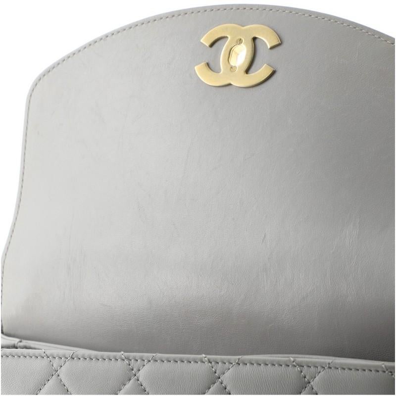 Chanel Trendy Spirit Top Handle Bag Quilted Lambskin Medium 1