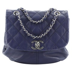 Chanel Trianon Messenger Bag Quilted Leather Small