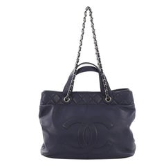 Chanel Trianon Shopping Tote Leather Large