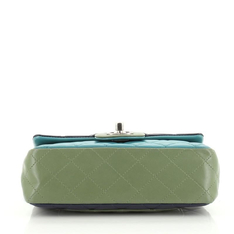chanel tri color bag
