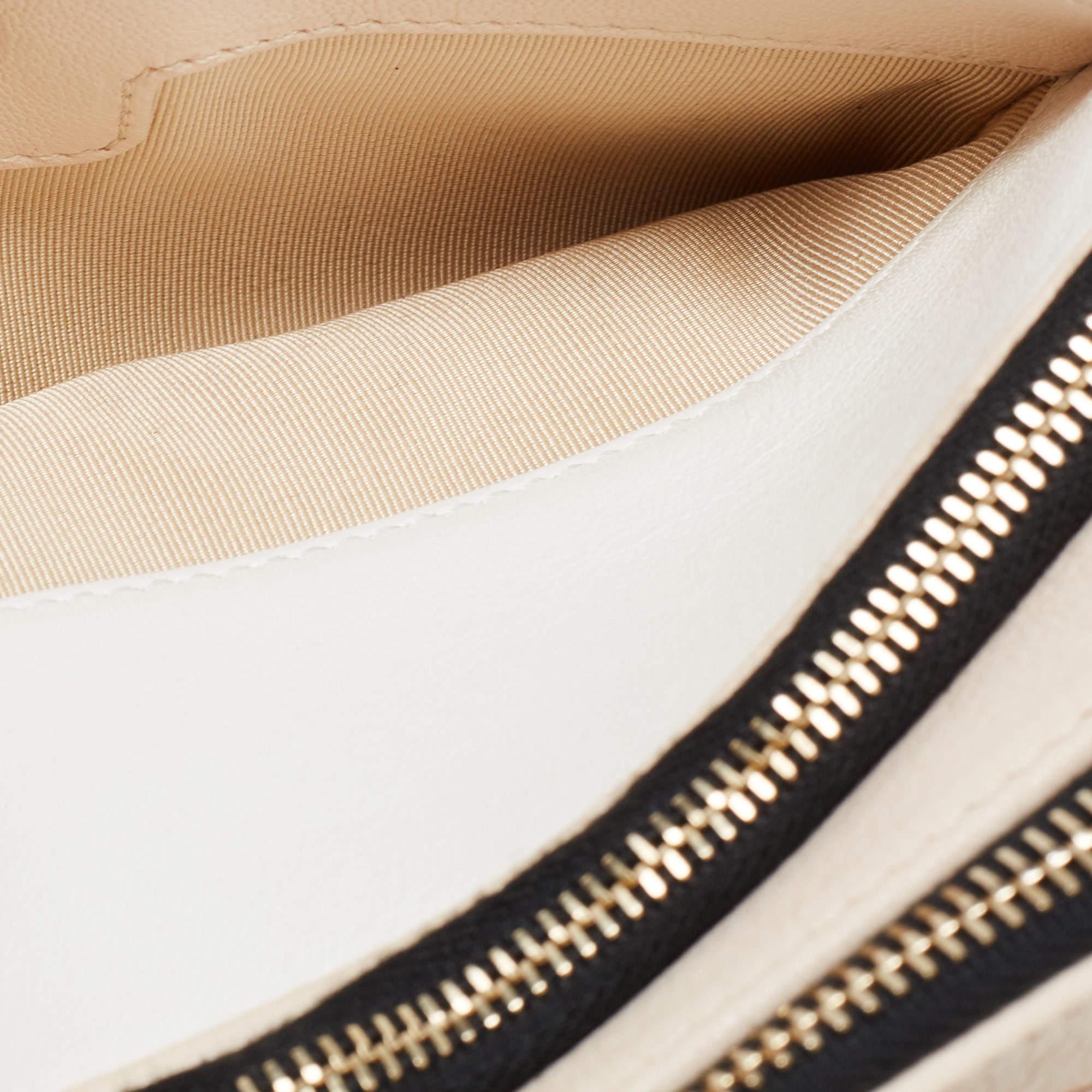 Chanel Tricolor Quilted Leather Belt Bag 8