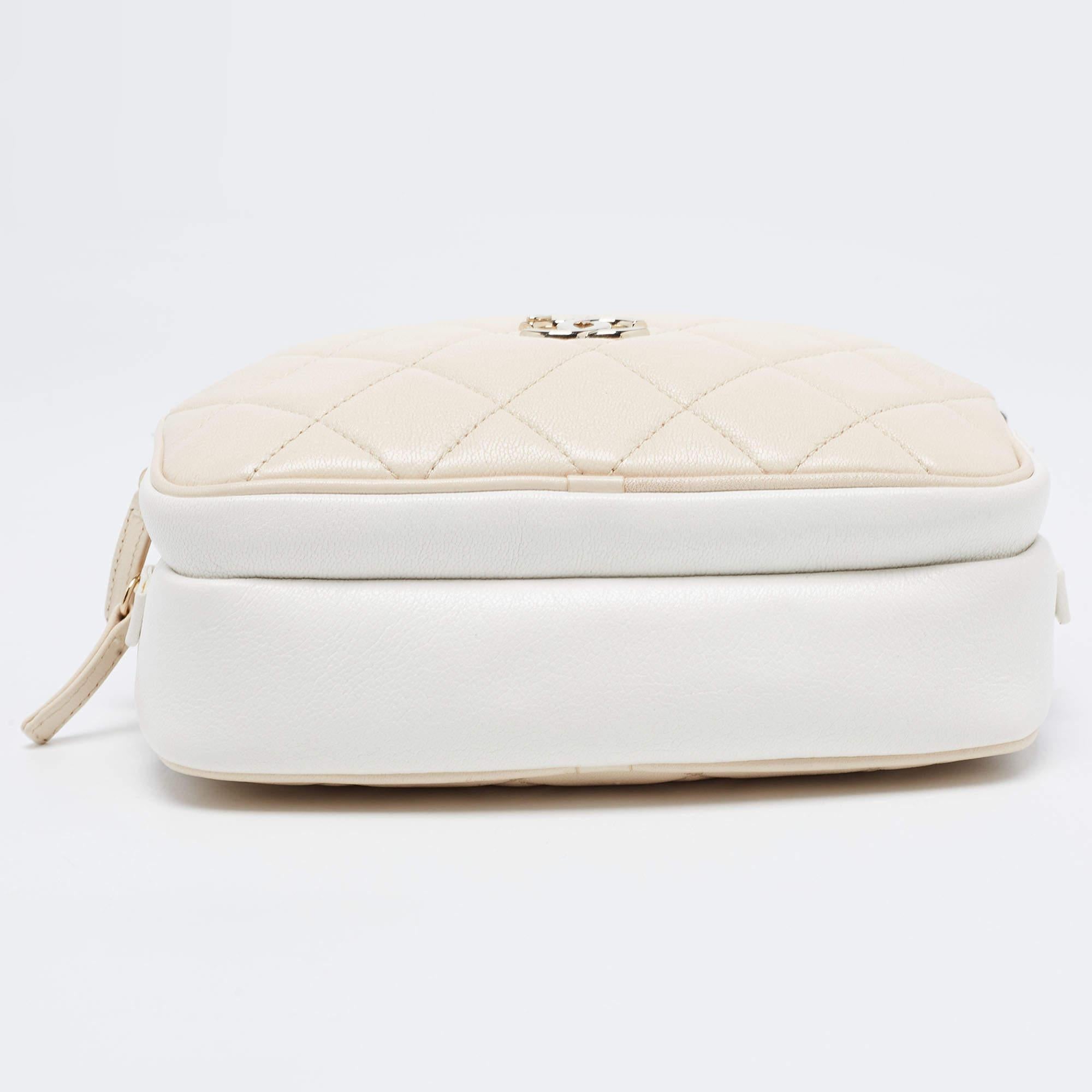 Chanel Tricolor Quilted Leather Belt Bag 1