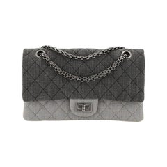 Chanel Tricolor Reissue 2.55 Flap Bag Quilted Denim 225