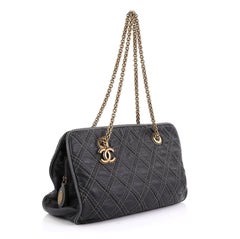 Chanel Triptych Tote Quilted Calfskin
