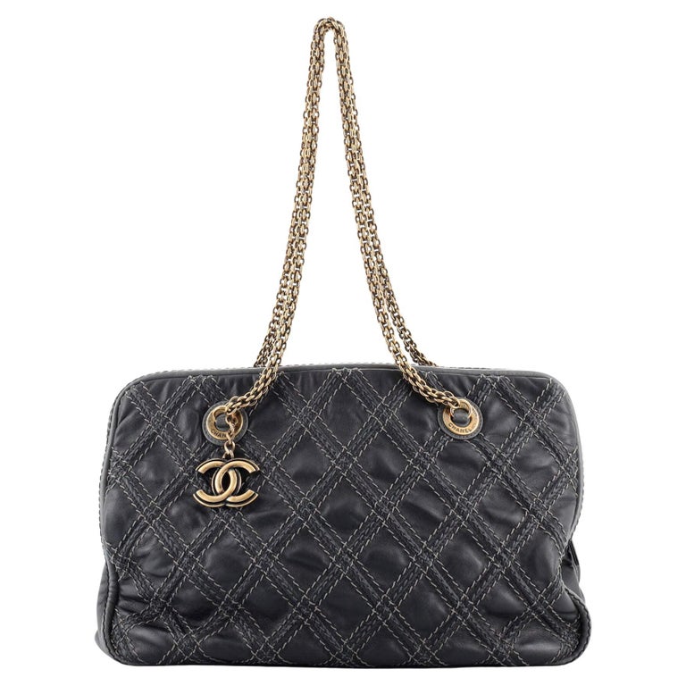 Chanel Triptych Tote Quilted Calfskin at 1stDibs