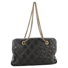 Chanel Triptych Tote Quilted Calfskin