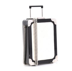Chanel Trolley Minaudiere Plexiglass and Quilted Lambskin