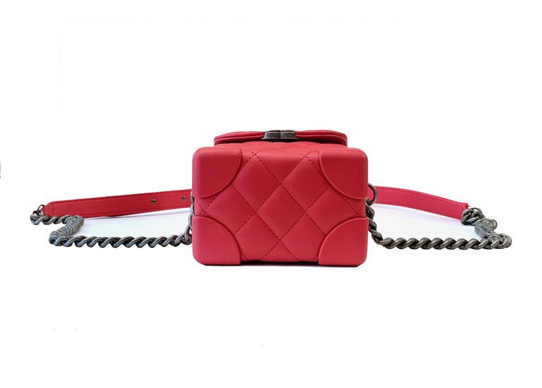 Chanel Trunk-Like Mini Shoulder Bag