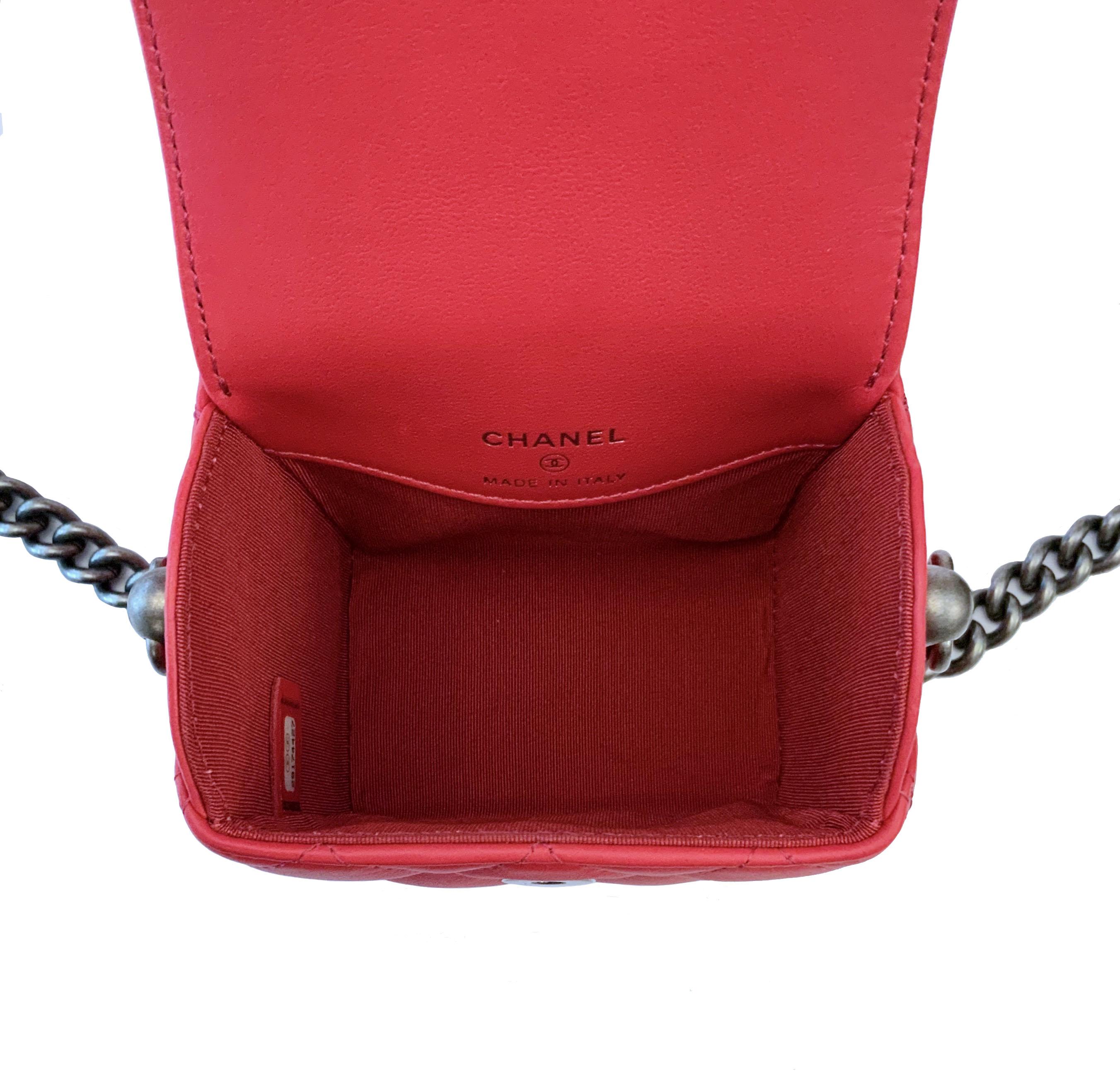 Chanel Trunk-Like Mini Shoulder Bag  1